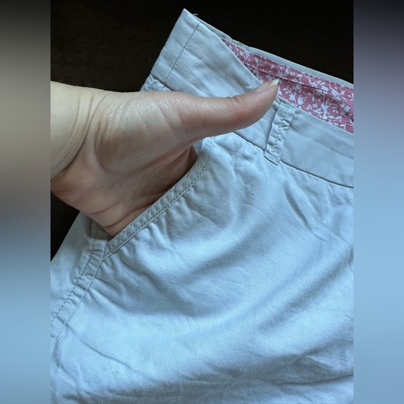 J. CREW White, Broken-In Classic, Twill Shorts w/Pockets Sz. 12 - Picture 4 of 11